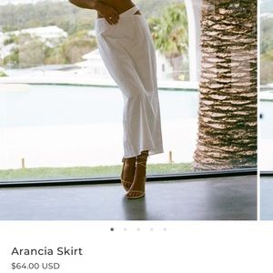 Sabo Skirt Arancia skirt. Second picture is me in skirt! Size xsmall! Worn once